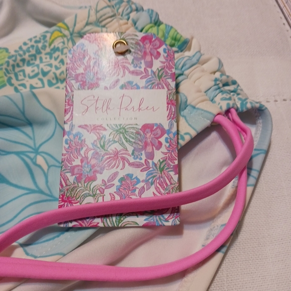 Stella Parker Multicolor Tropical Woman's Swim Suit Bottom - NWT - Picture 4 of 6
